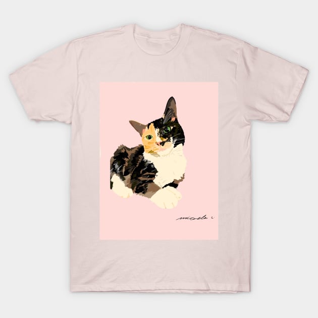 Cat by Micaela T-Shirt by ZerO POint GiaNt